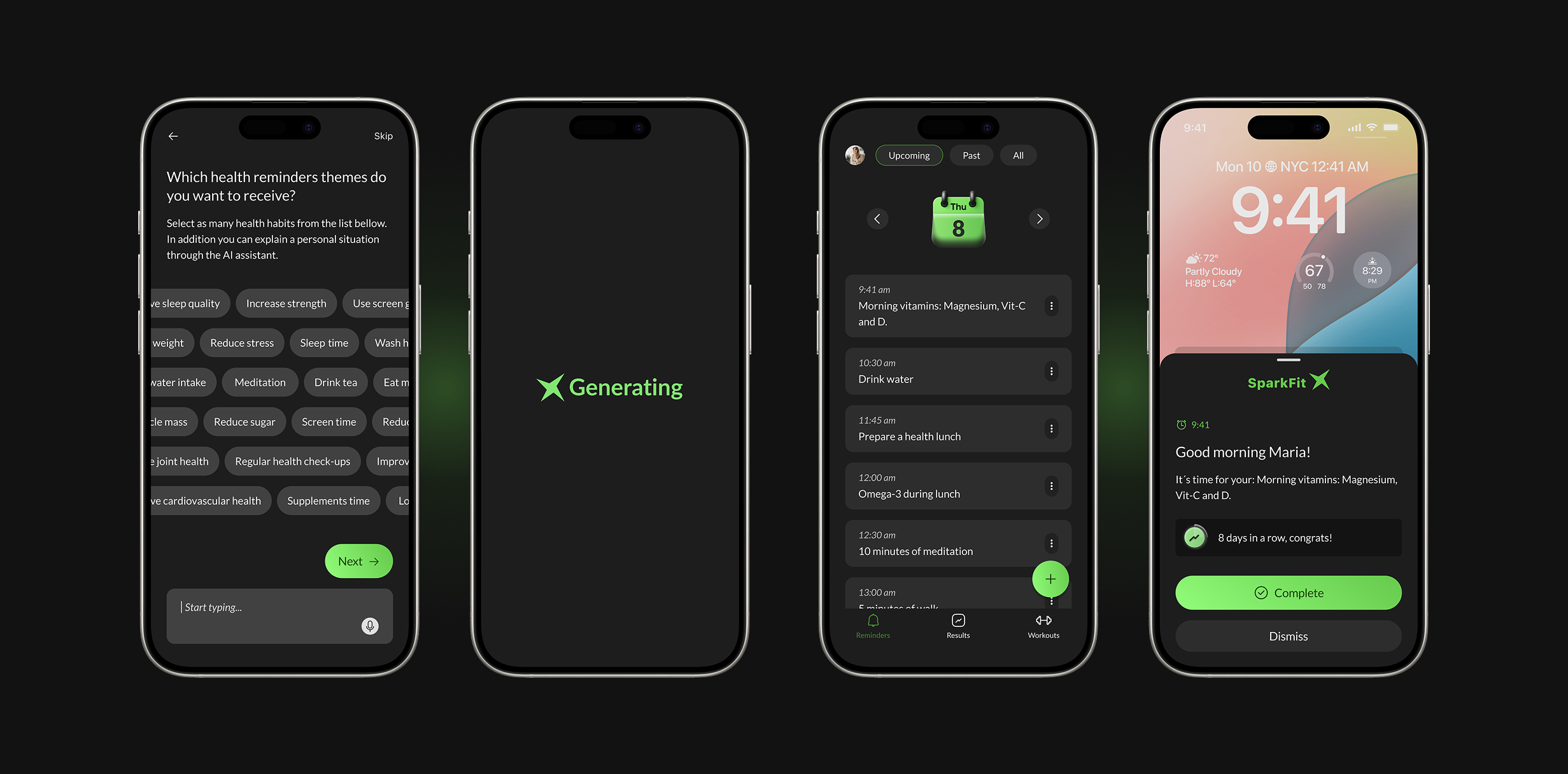 SparkFit AI Project Overview - Fitness Product Design Research