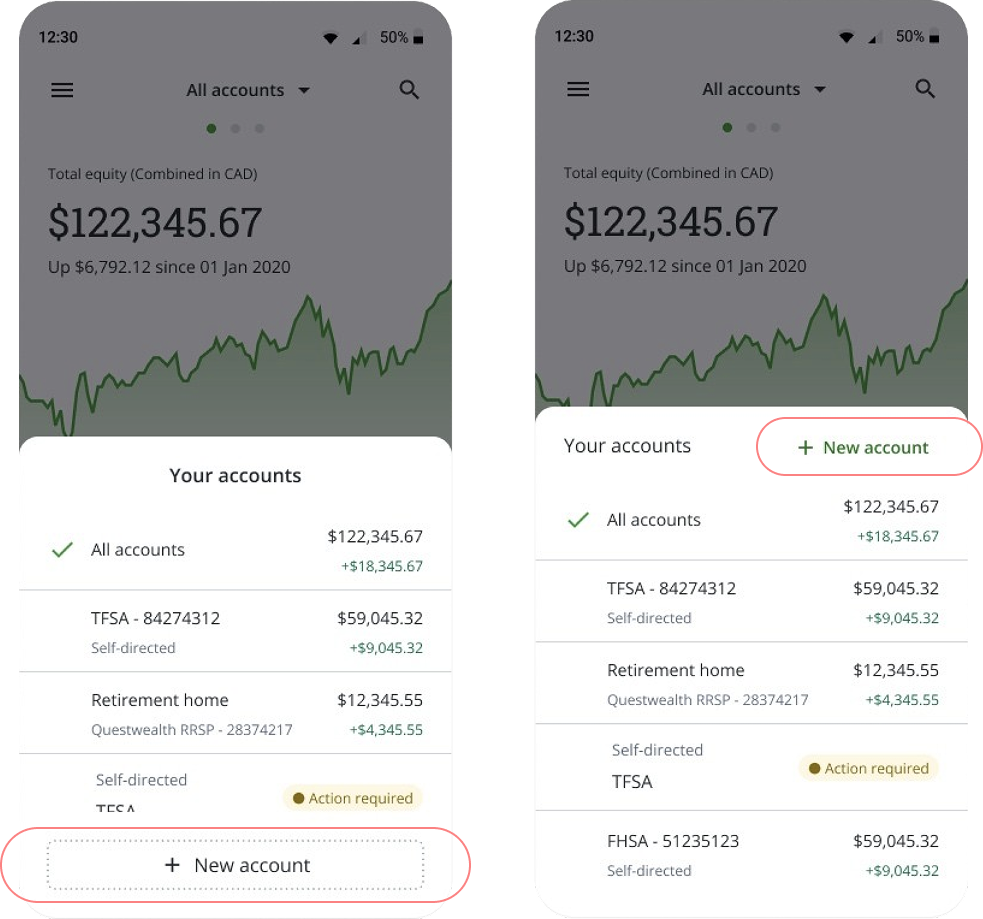 A/B testing comparison results and final implementation