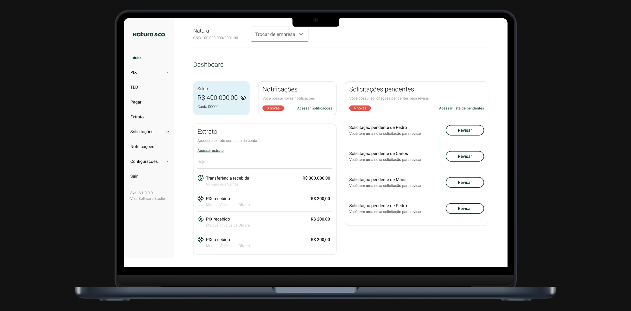 Internet Banking Platform Overview
